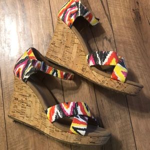 Women’s Tom Print wedge heel